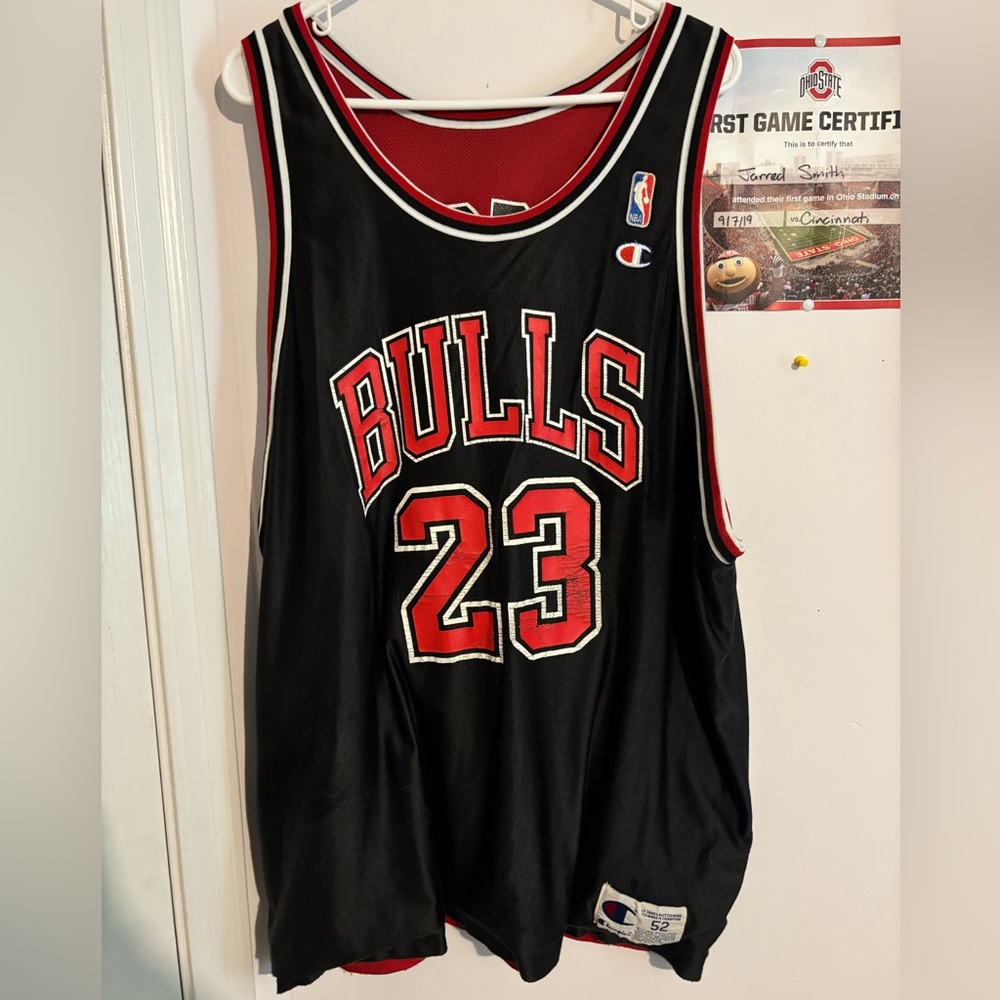 Vintage Champion Michael Jordan Chicago Bulls Jersey